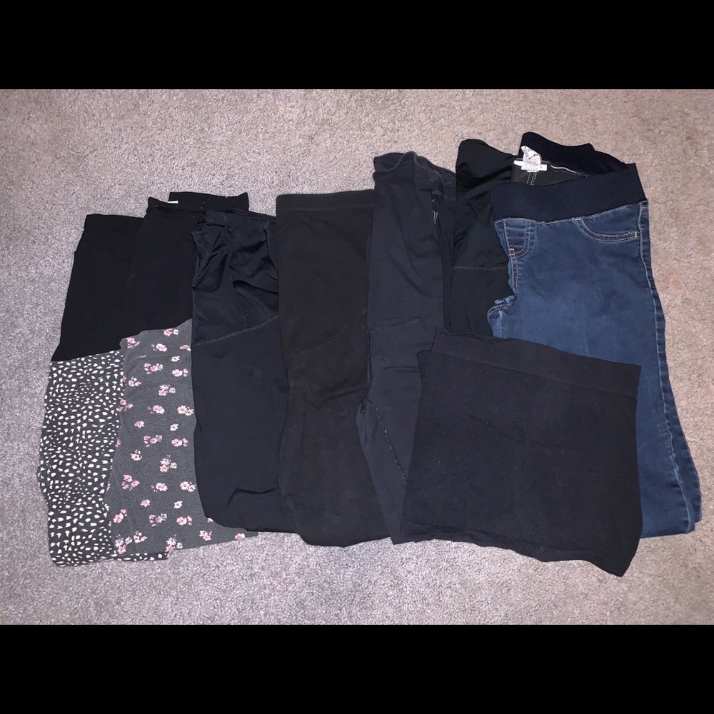 8 Piece Maternity Pants Lot